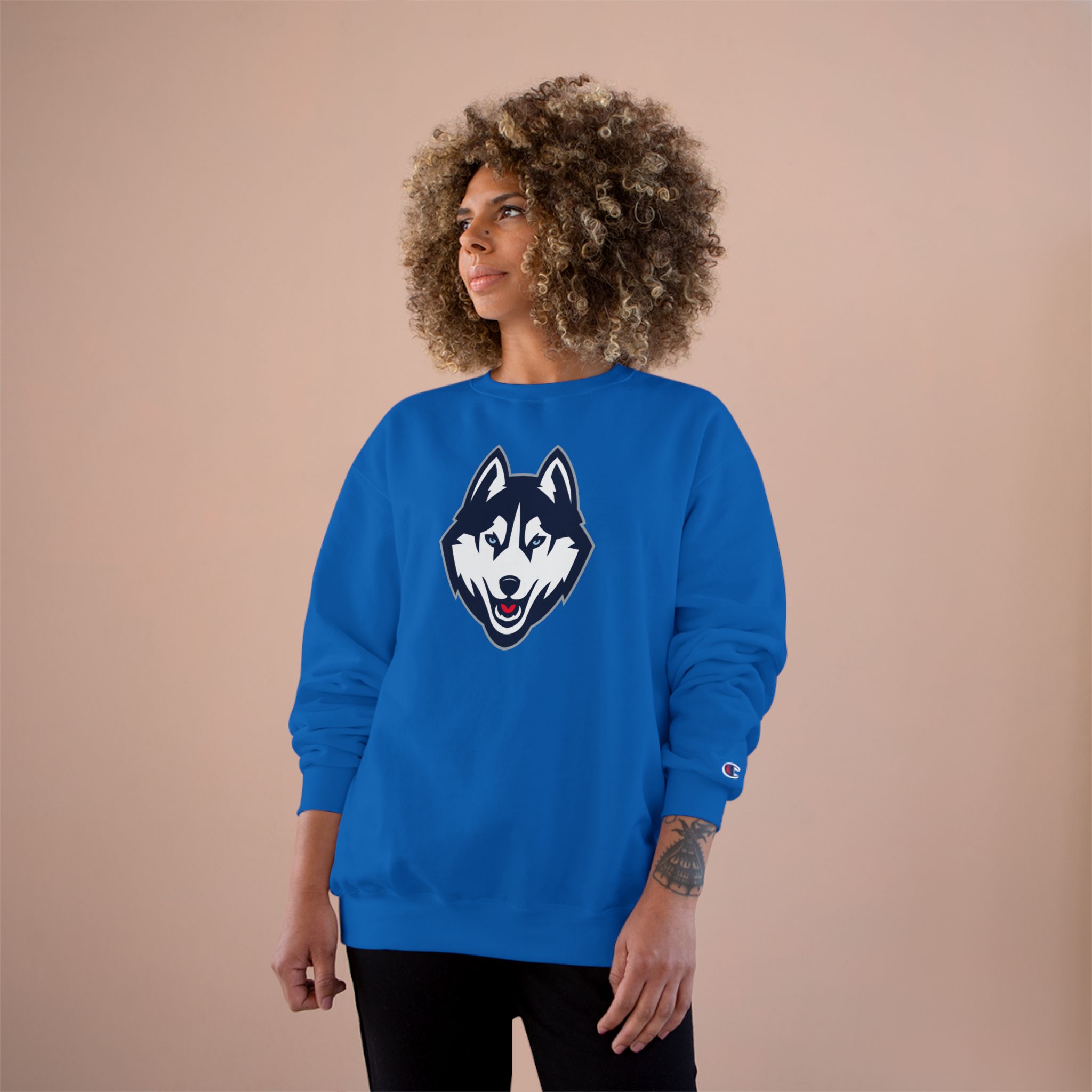 University of Connecticut Huskies Exclusive NCAA Collection Champion Sweatshirt - Image 16