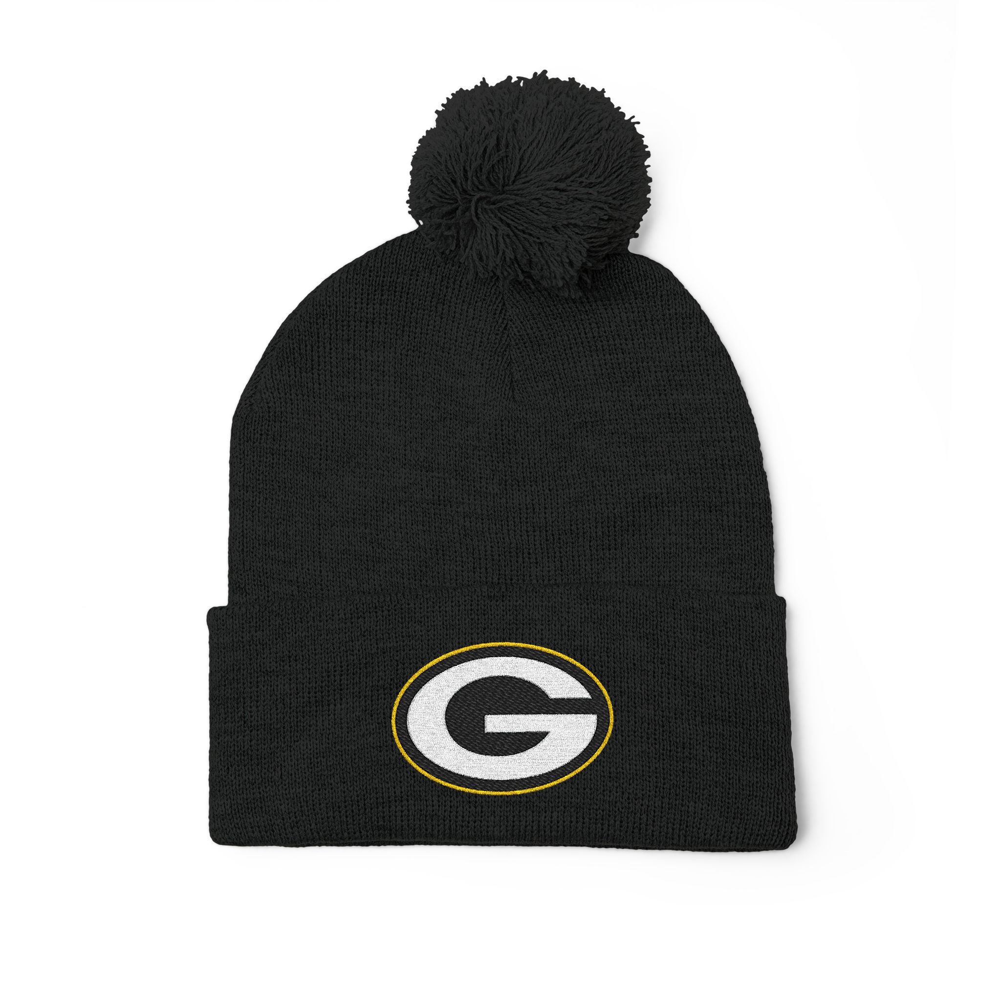 Green Bay Packers Pom-Pom Knit Cap (Embroidery) - Image 11