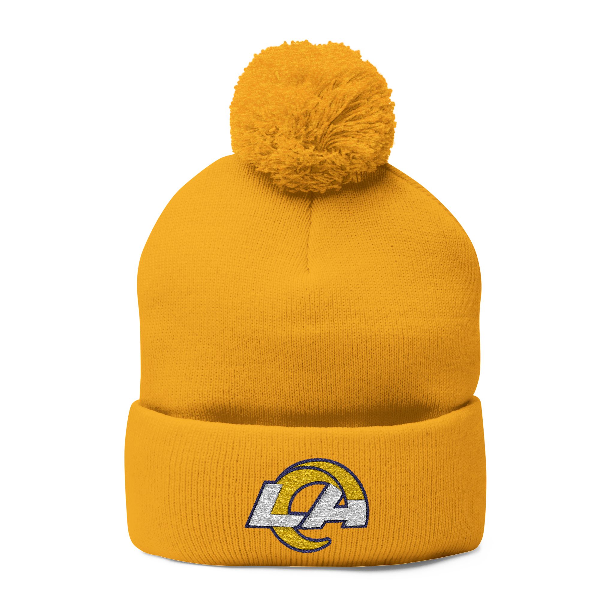 Los Angeles Rams Pom-Pom Knit Cap (Embroidery) - Image 13