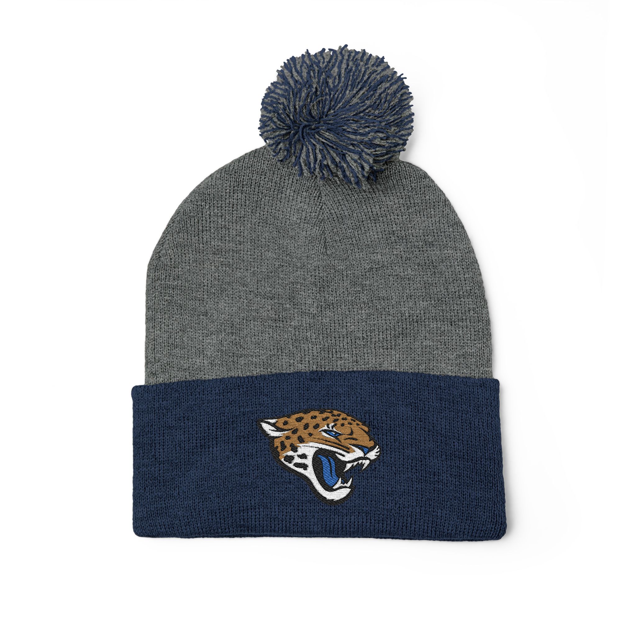 Jacksonville Jaguars Pom-Pom Knit Cap (Embroidery) - Image 11