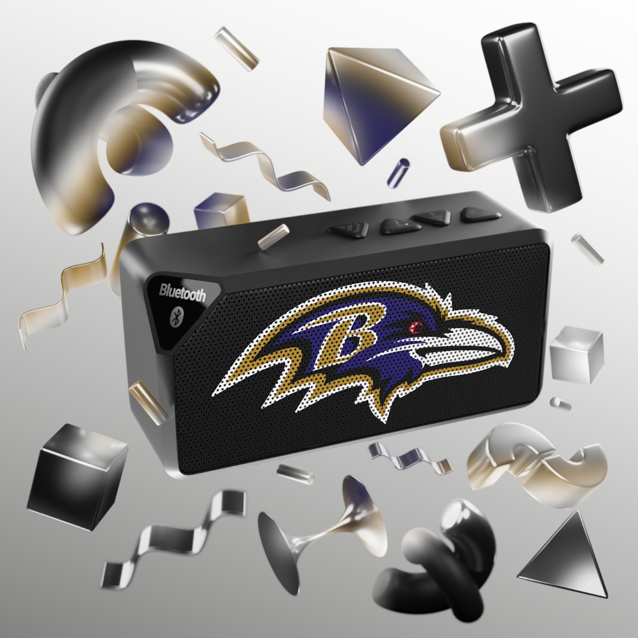 Baltimore Ravens Jabba Bluetooth Speaker - Image 4