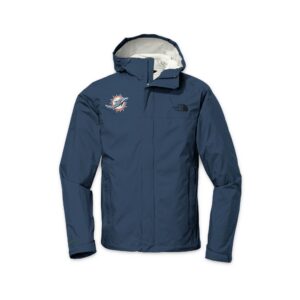 Miami Dolphins North Face Unisex DryVent Rain Jacket
