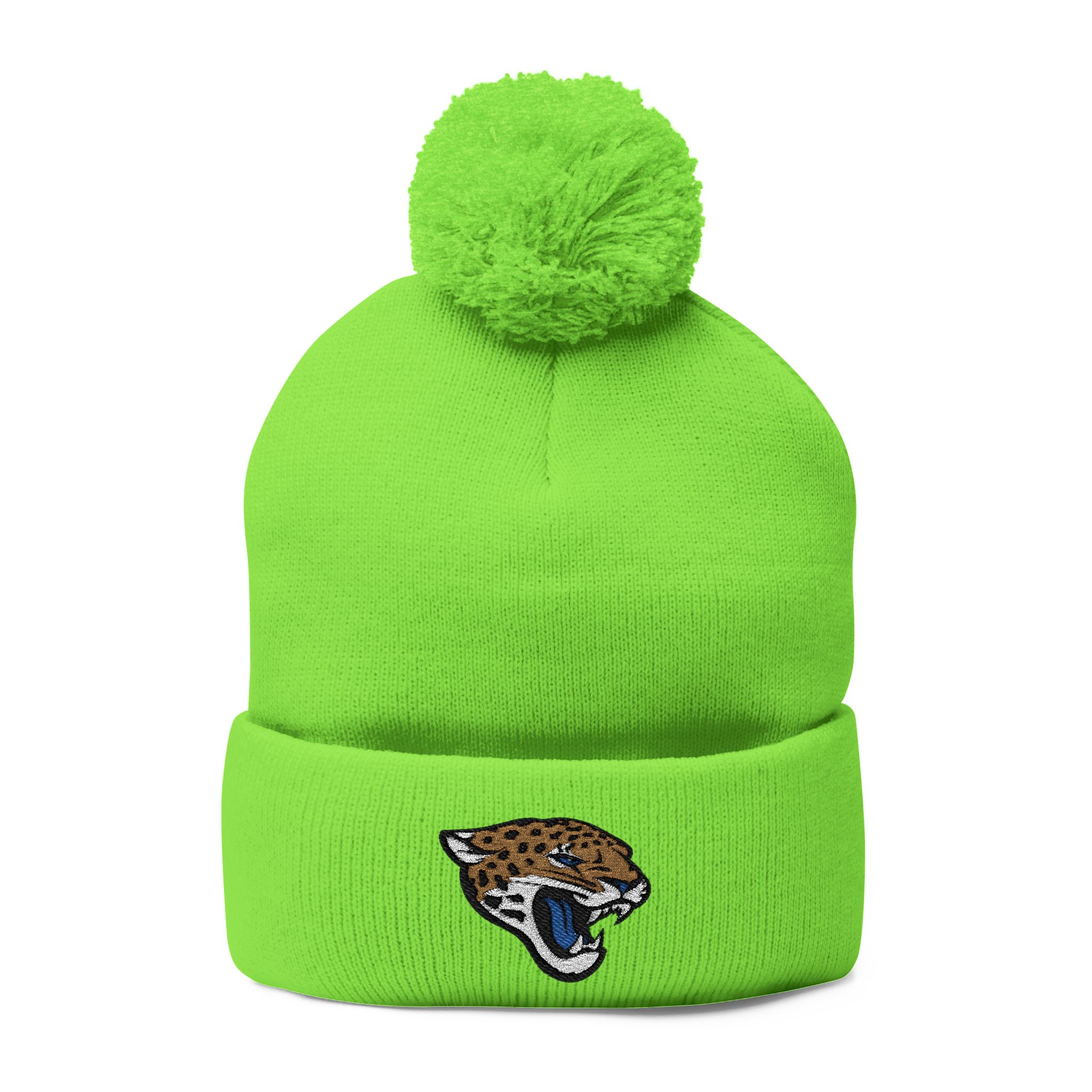 Jacksonville Jaguars Pom-Pom Knit Cap (Embroidery) - Image 17