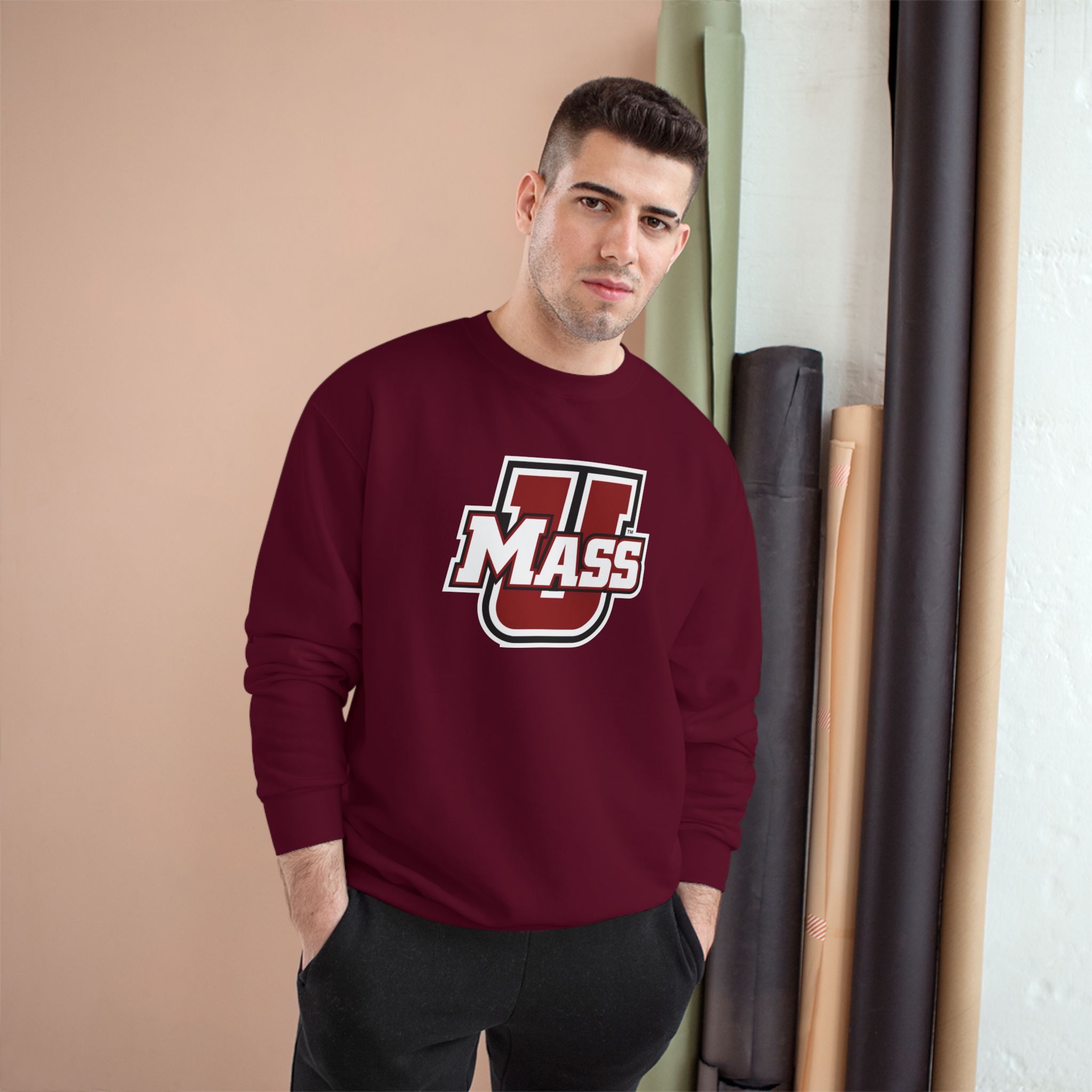 Massachusetts Minutemen Exclusive NCAA Collection Champion Sweatshirt - Image 19