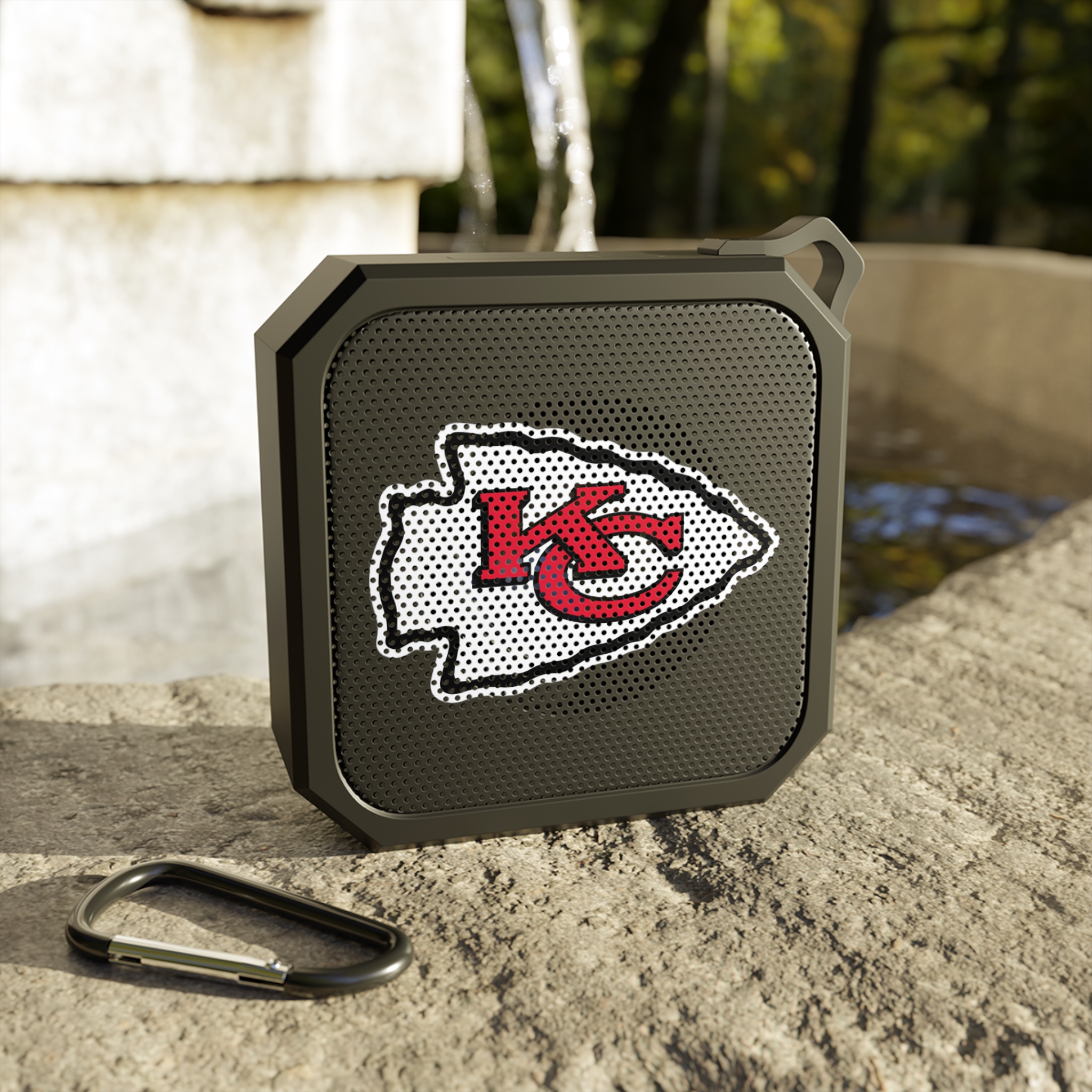 Kansas City Chiefs Blackwater Outdoor Bluetooth Speaker - Image 2