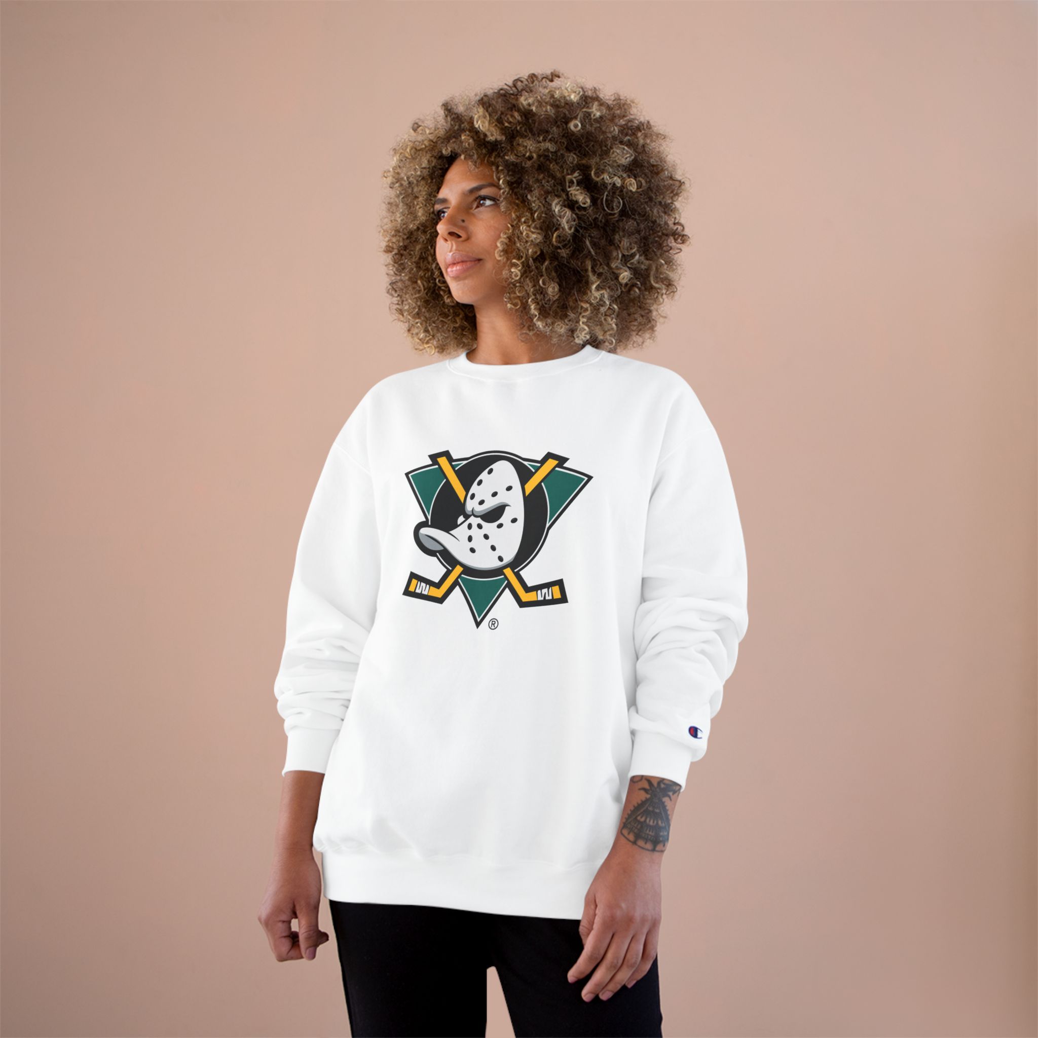 Anaheim Ducks Champion Sweatshirt - Image 12