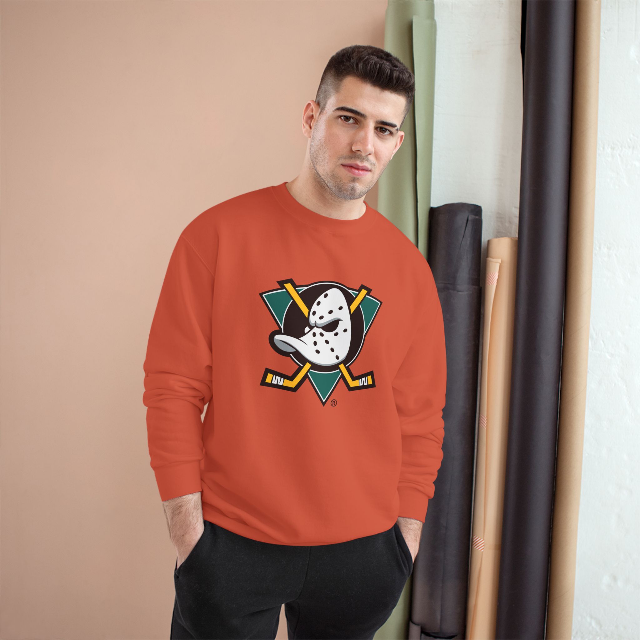 Anaheim Ducks Champion Sweatshirt - Image 15