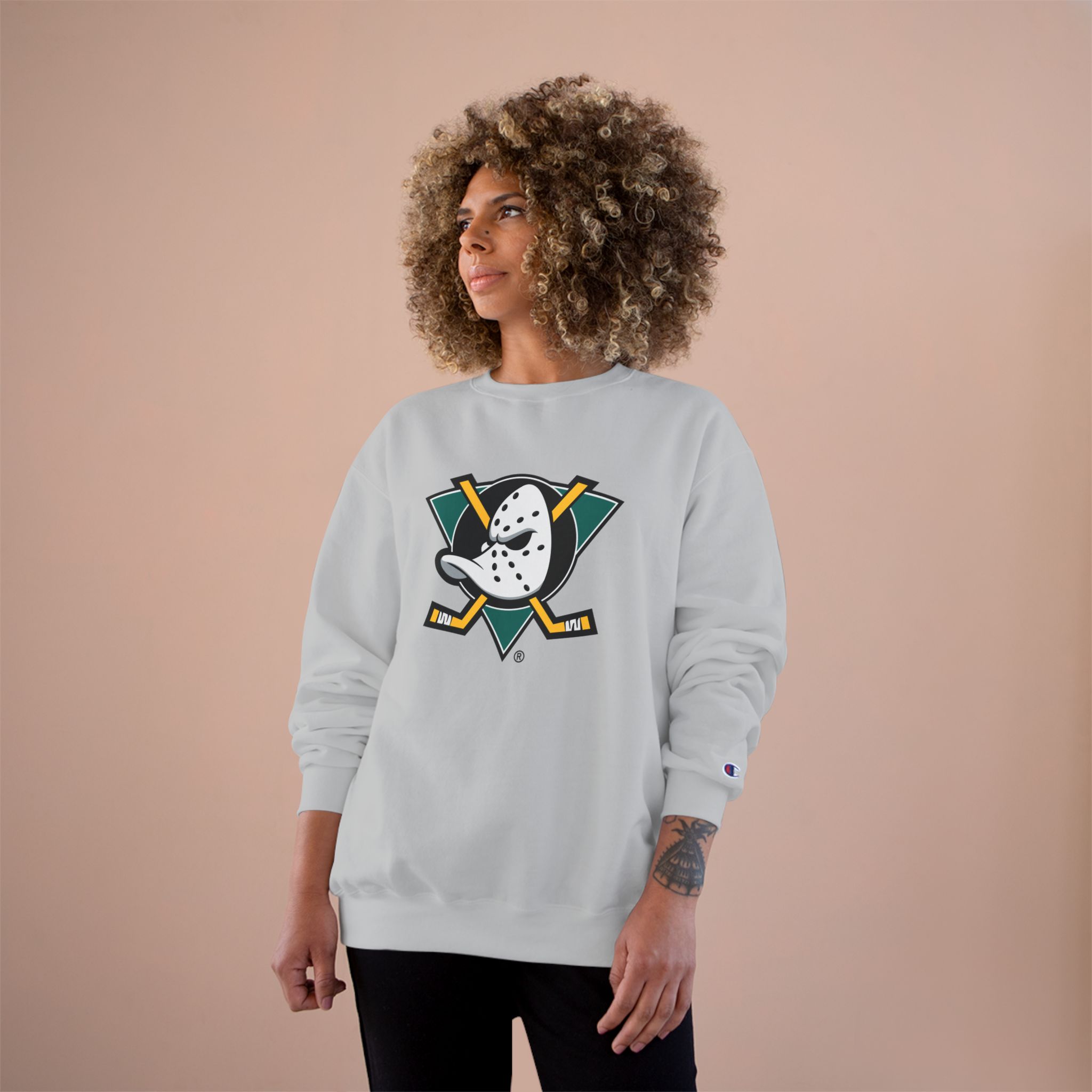Anaheim Ducks Champion Sweatshirt - Image 4