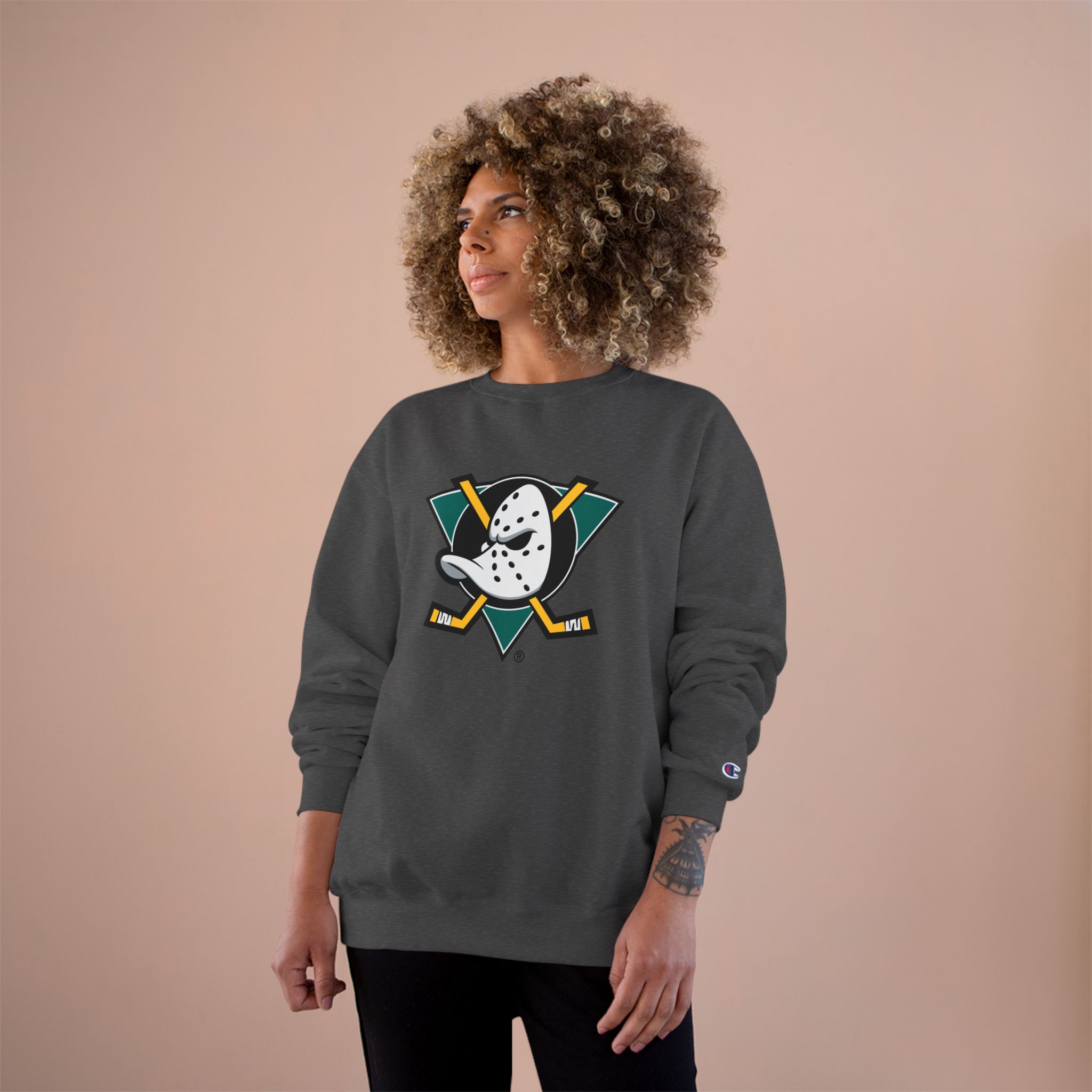 Anaheim Ducks Champion Sweatshirt - Image 8