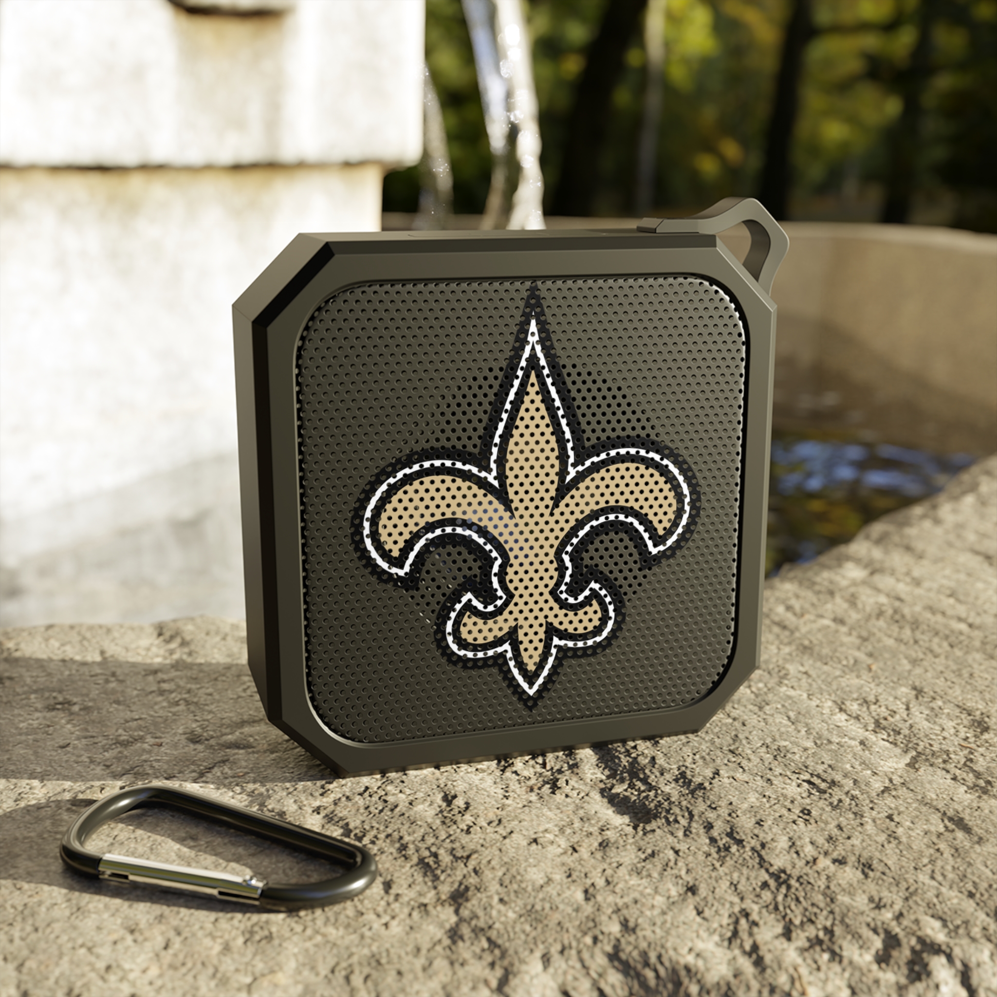 New Orleans Saints Blackwater Outdoor Bluetooth Speaker - Image 2