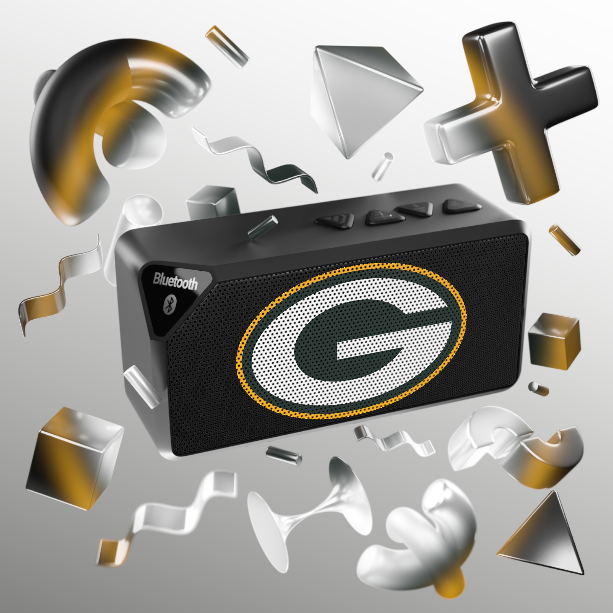 Green Bay Packers Jabba Bluetooth Speaker - Image 4