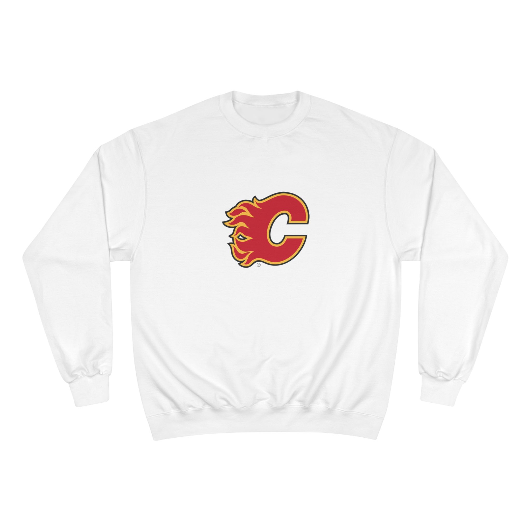 Calgary Flames Champion Sweatshirt - Image 9