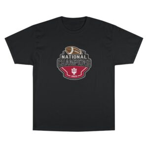 Indiana Hoosiers 2025 College Football Playoff National Championship Champion T-Shirt