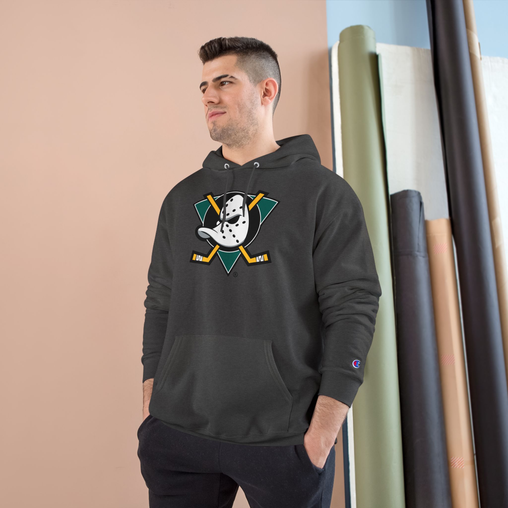 Anaheim Ducks Predators Champion Hoodie - Image 7