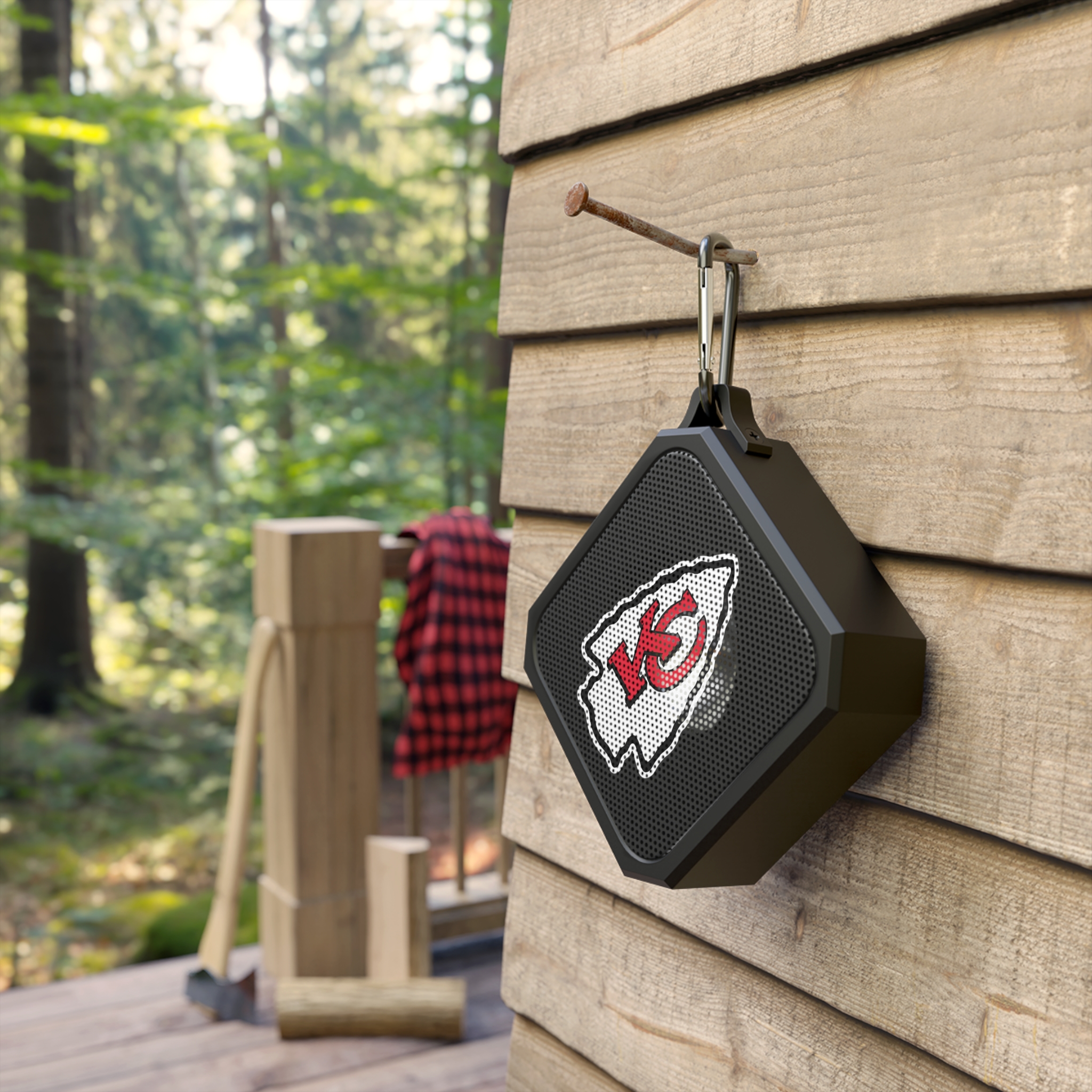 Kansas City Chiefs Blackwater Outdoor Bluetooth Speaker - Image 3