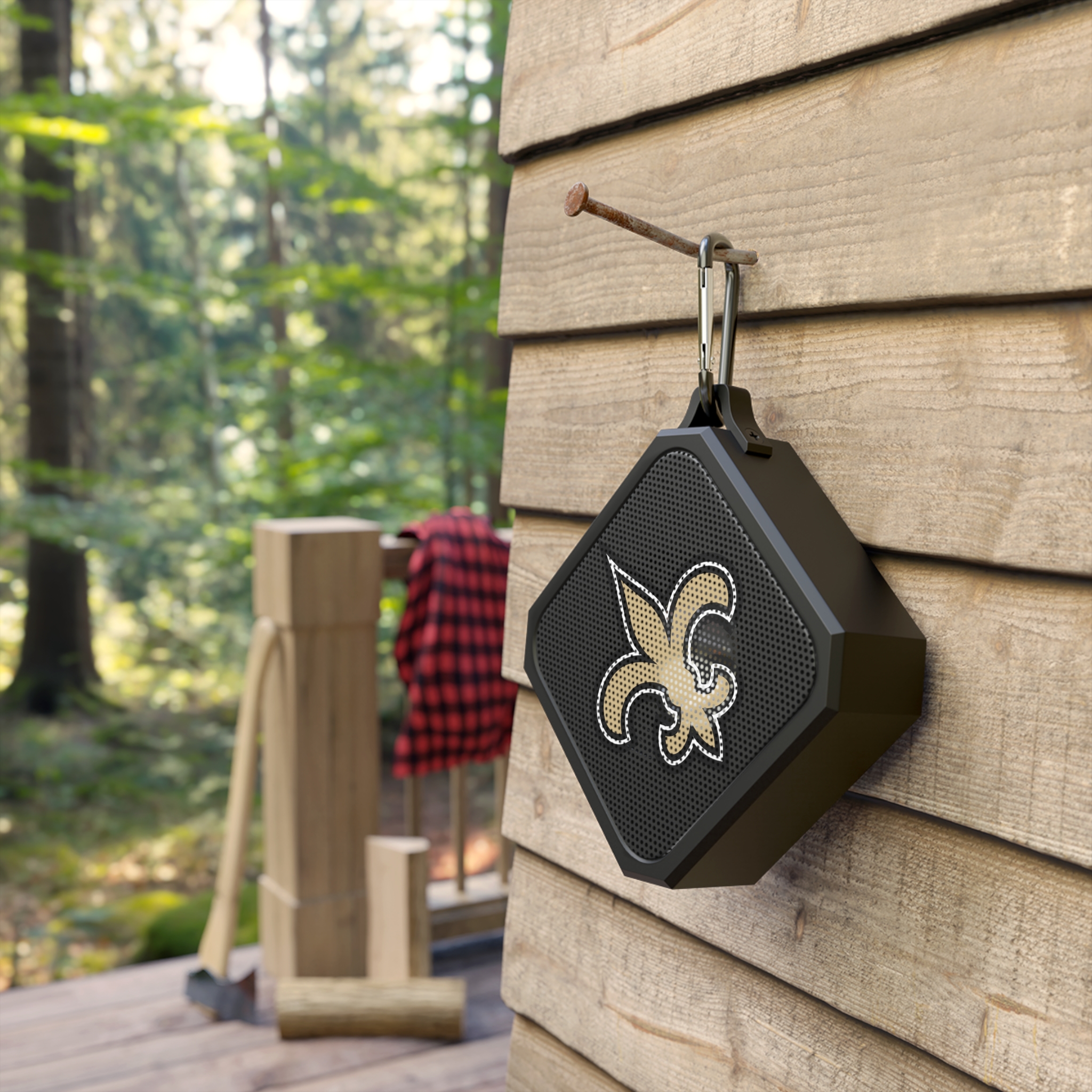 New Orleans Saints Blackwater Outdoor Bluetooth Speaker - Image 3