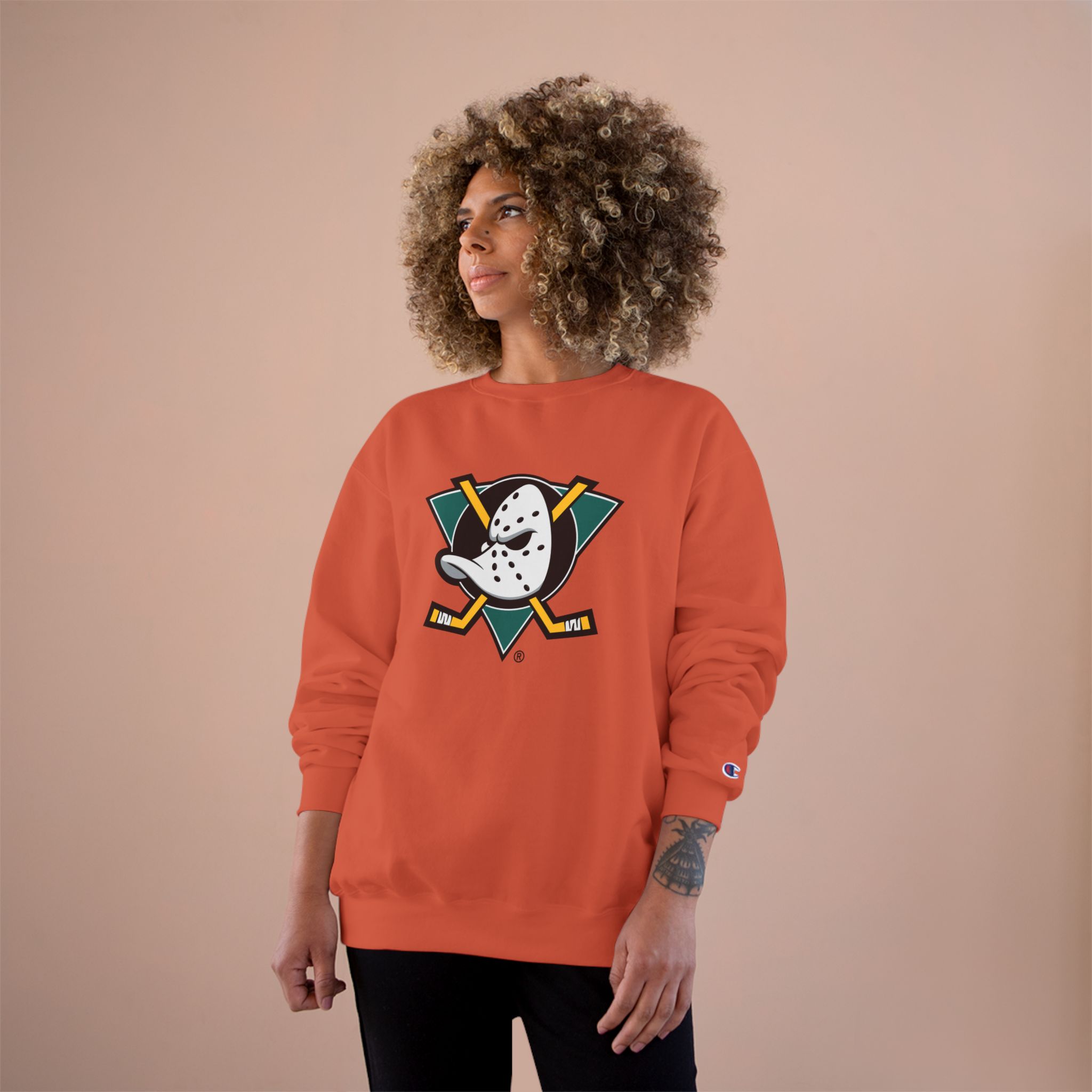Anaheim Ducks Champion Sweatshirt - Image 16