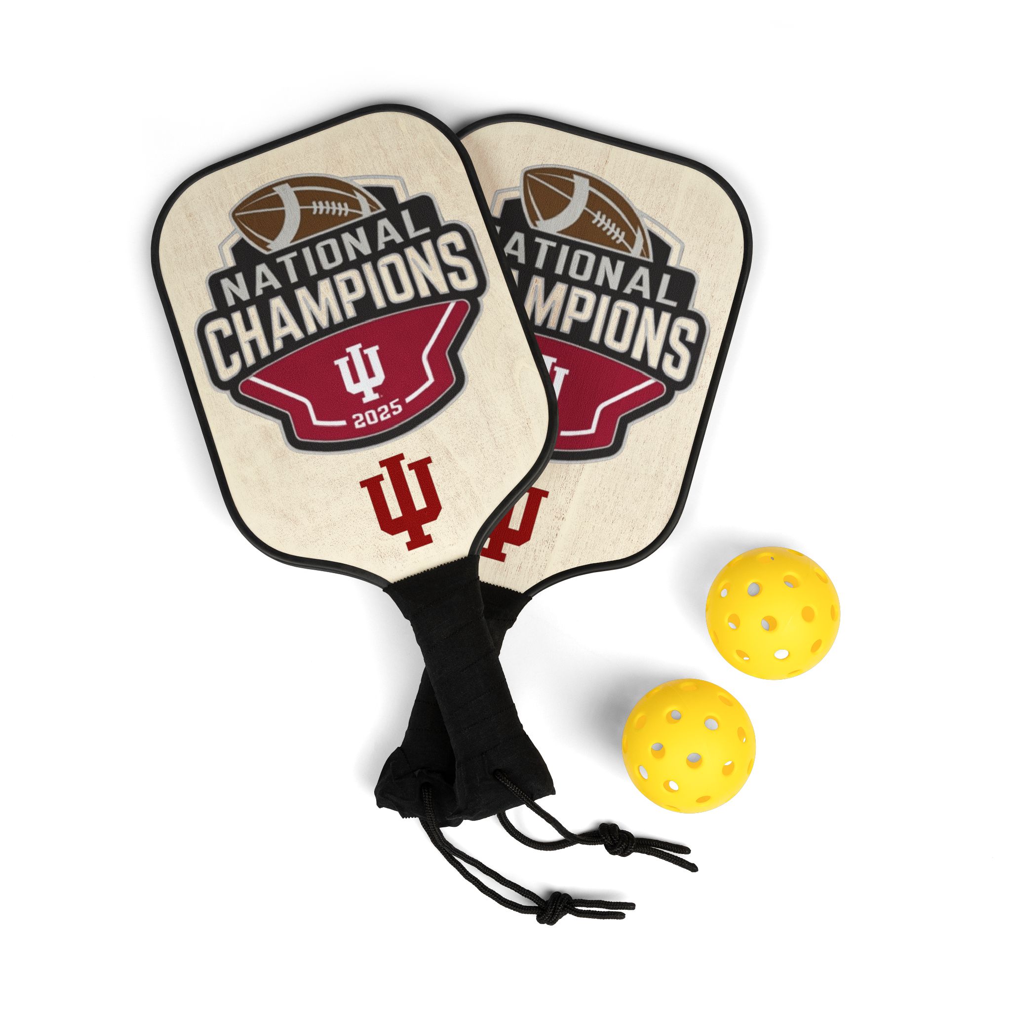 Indiana Hoosiers 2025 College Football Playoff National Championship Pickleball Kit - Image 2