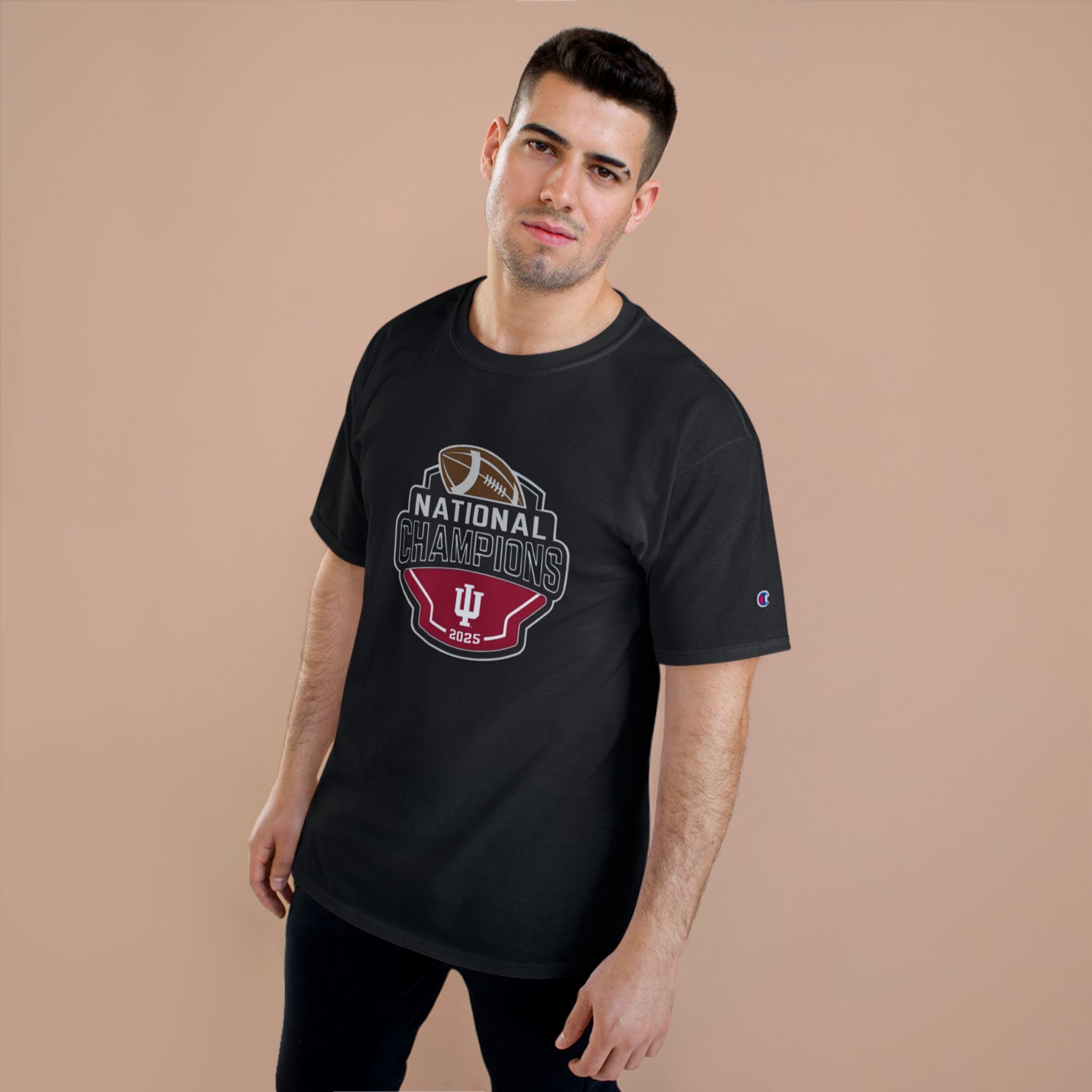 Indiana Hoosiers 2025 College Football Playoff National Championship Champion T-Shirt - Image 3