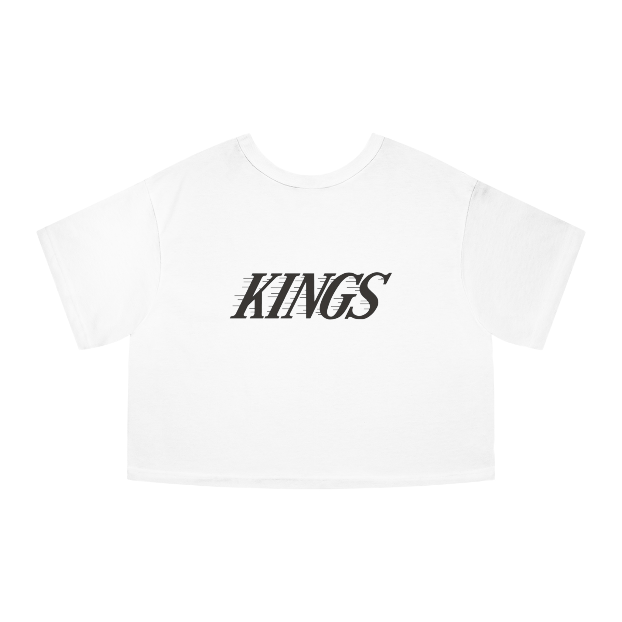 Los Angeles Kings Champion Women's Heritage Cropped T-Shirt - Image 8