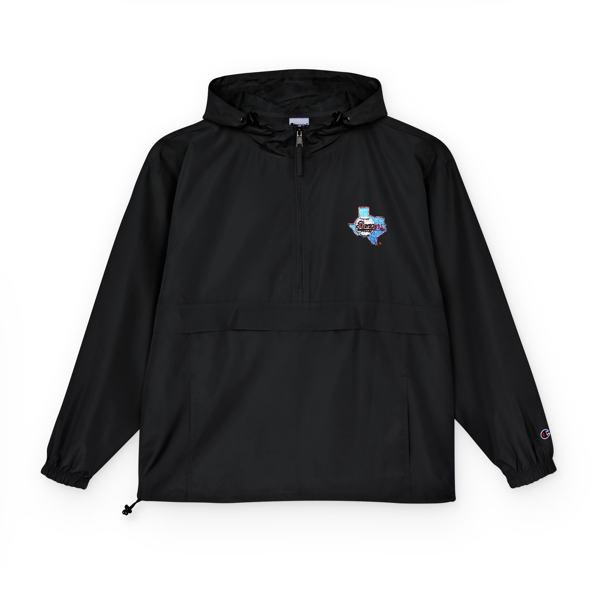 Texas Rangers Champion Unisex Packable Anorak Jacket - Image 5