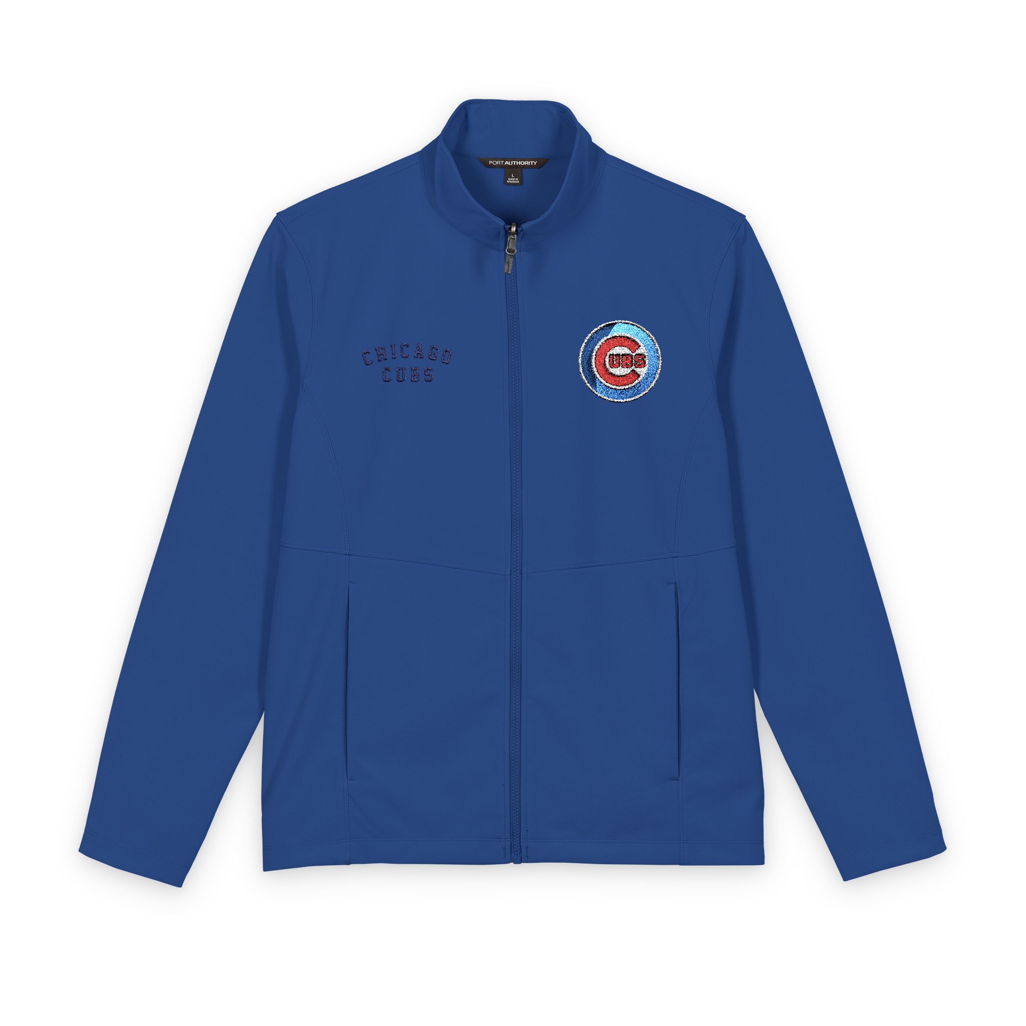 Chicago Cubs Port Authority® Men's Collective Soft Shell Jacket - Image 7