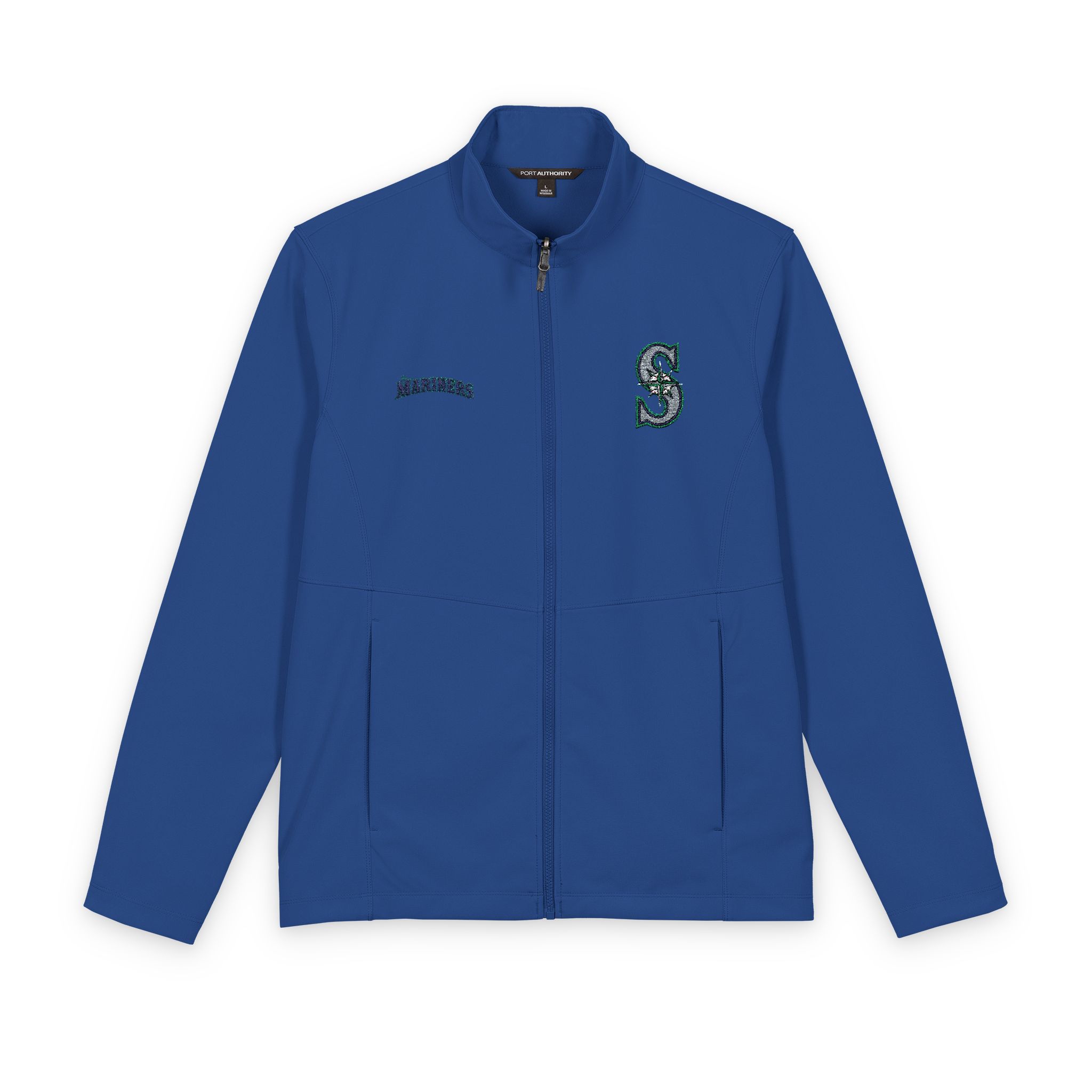 Seattle Mariners Port Authority® Men's Collective Soft Shell Jacket - Image 3
