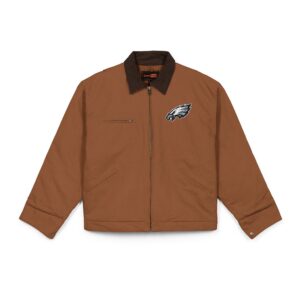 Philadelphia Eagles CornerStone® Unisex Duck Cloth Work Jacket