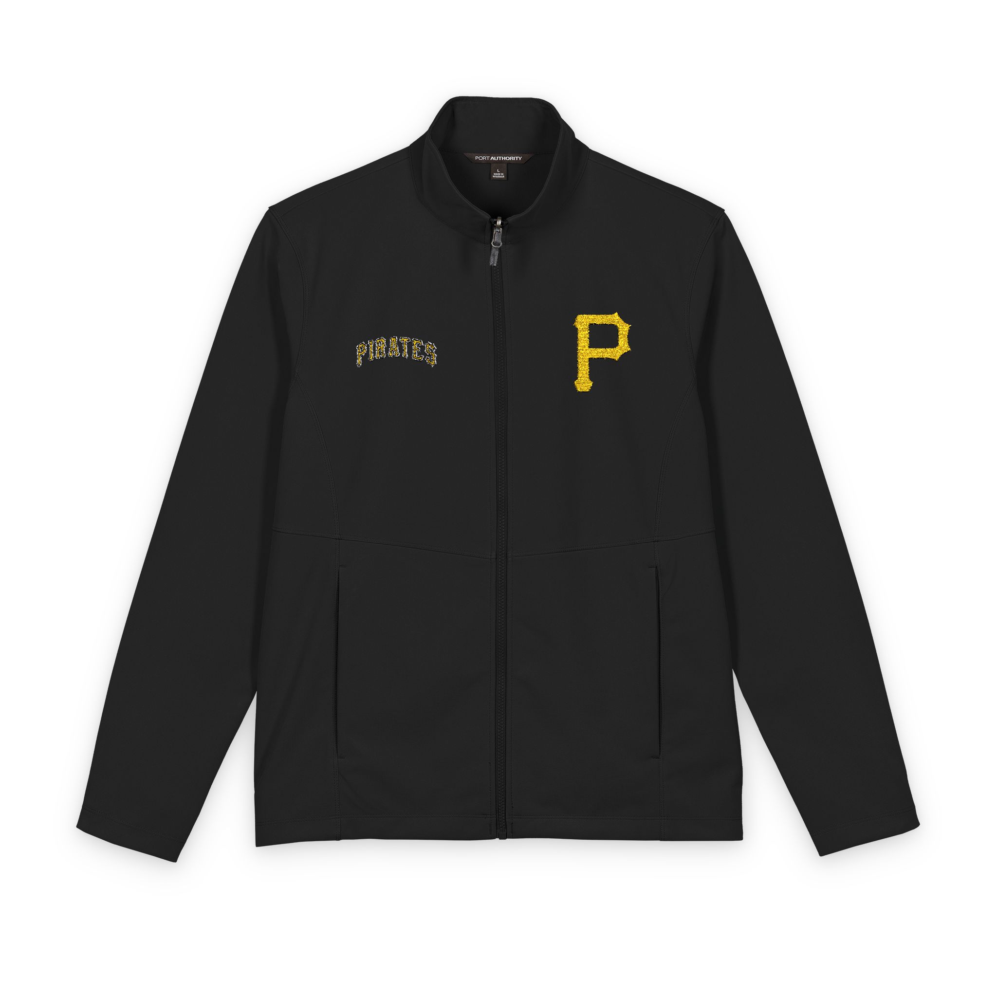 Pittsburgh Pirates Port Authority® Men's Collective Soft Shell Jacket - Image 5