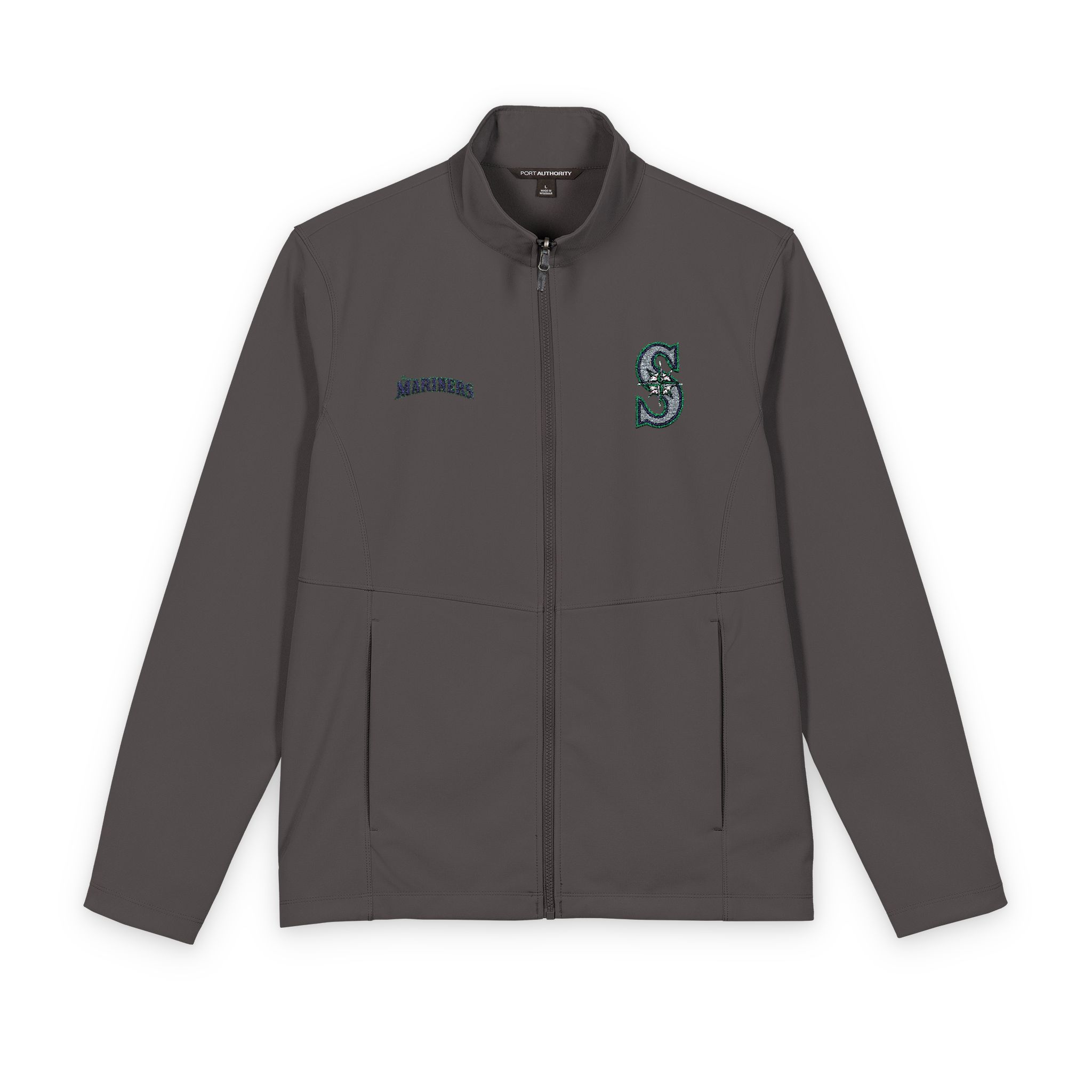 Seattle Mariners Port Authority® Men's Collective Soft Shell Jacket - Image 2