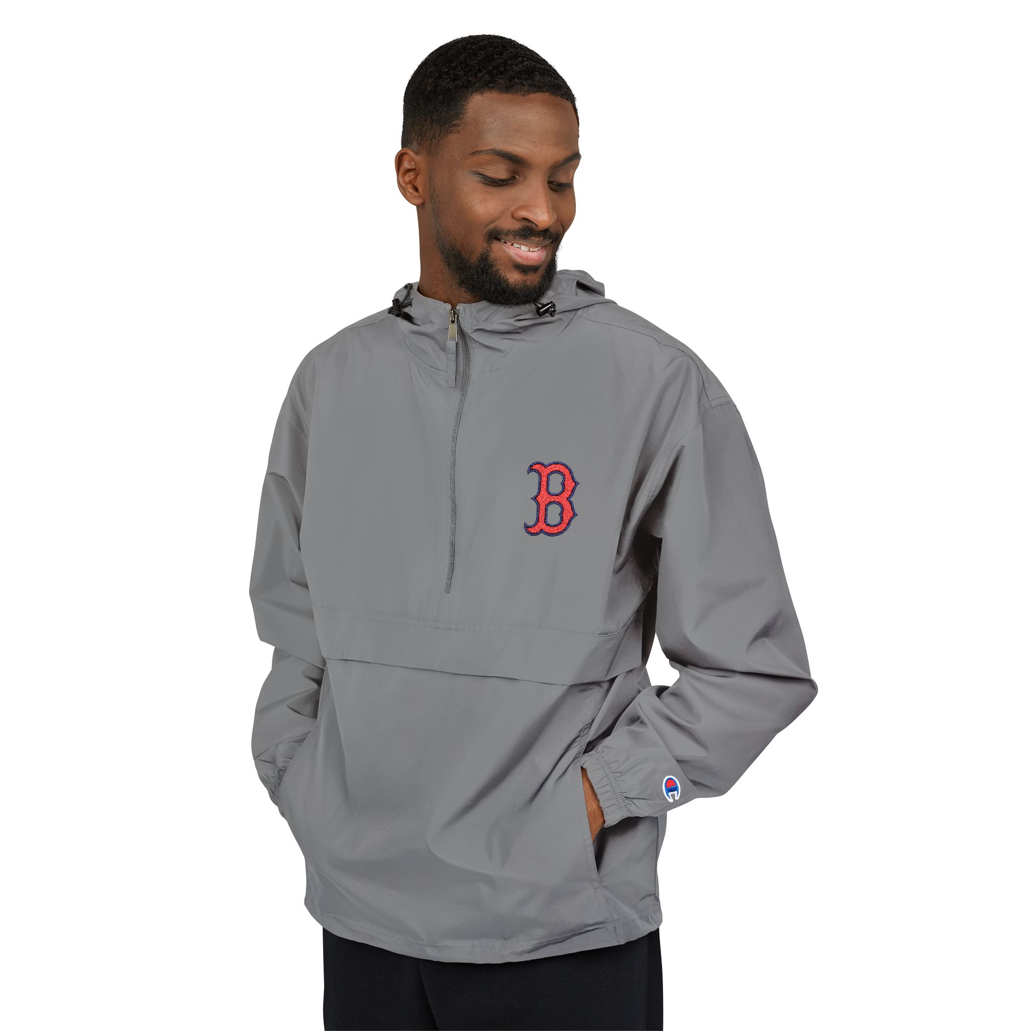 Boston Red Sox Champion Unisex Packable Anorak Jacket - Image 3