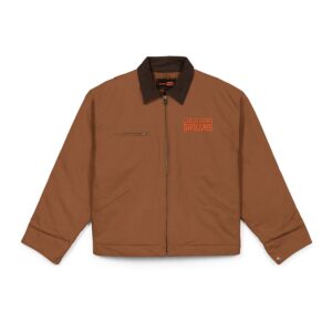 Cleveland Browns CornerStone® Unisex Duck Cloth Work Jacket