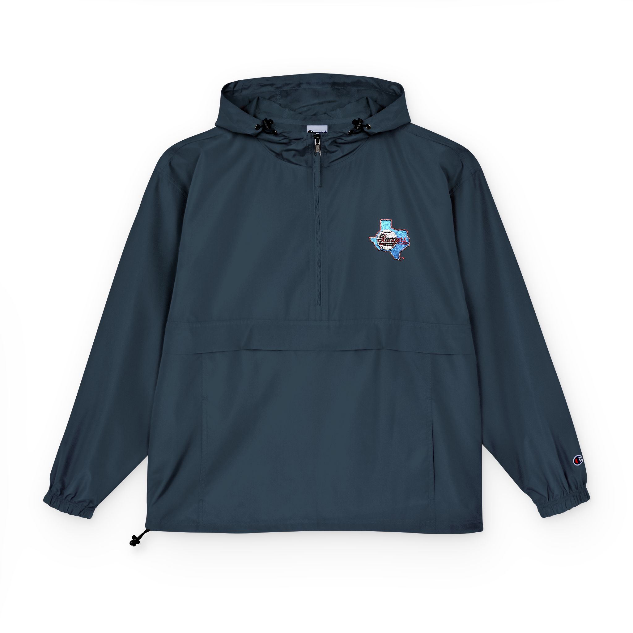 Texas Rangers Champion Unisex Packable Anorak Jacket - Image 6