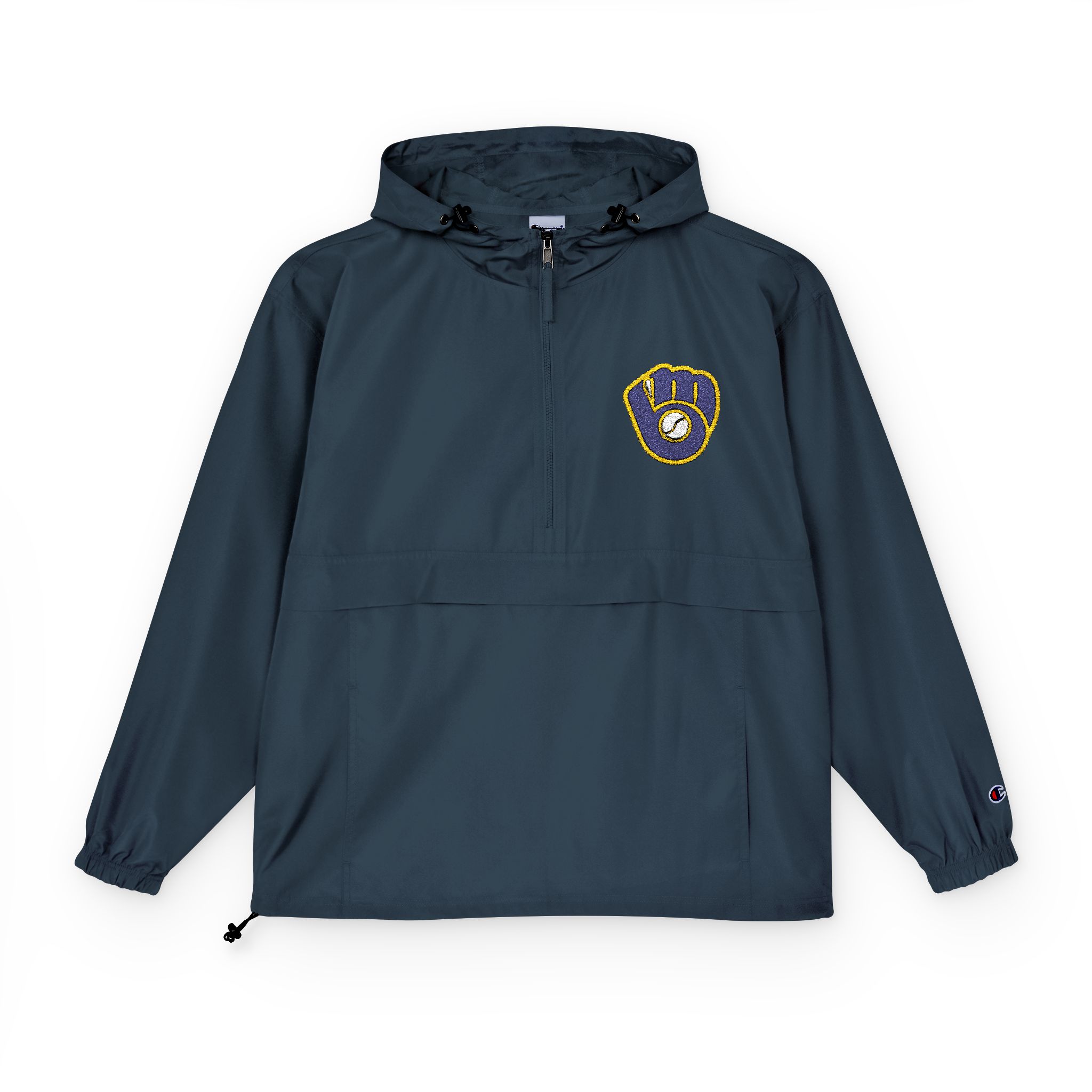 Milwaukee Brewers Champion Unisex Packable Anorak Jacket - Image 6