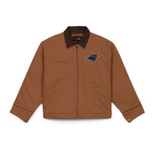 Carolina Panthers CornerStone® Unisex Duck Cloth Work Jacket