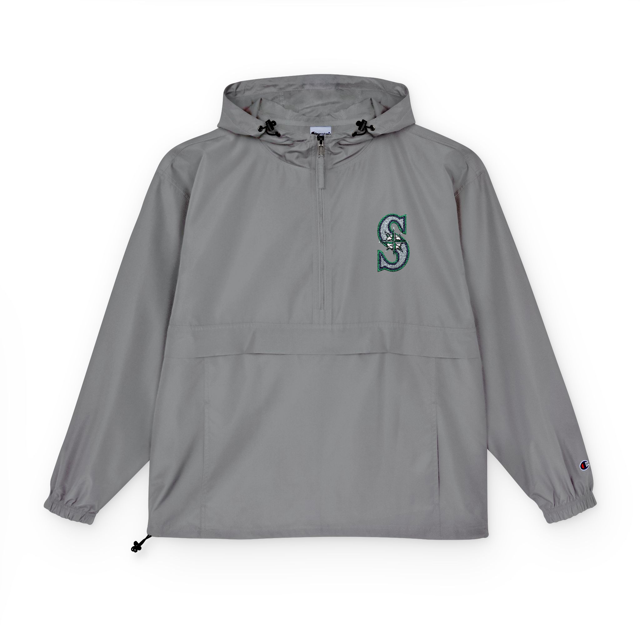 Seattle Mariners Champion Unisex Packable Anorak Jacket