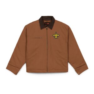 New Orleans Saints CornerStone® Unisex Duck Cloth Work Jacket