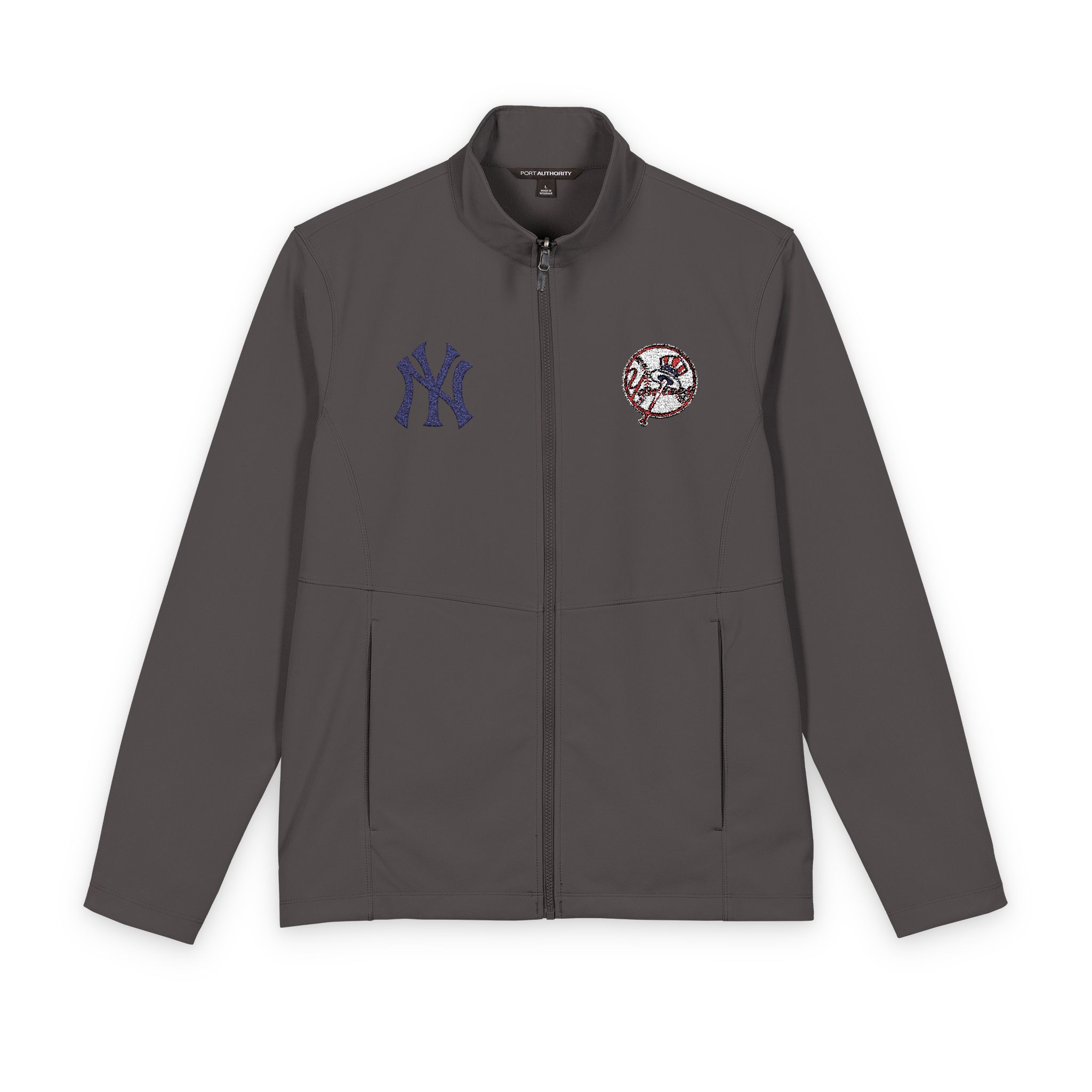 New York Yankees Port Authority® Men's Collective Soft Shell Jacket - Image 3