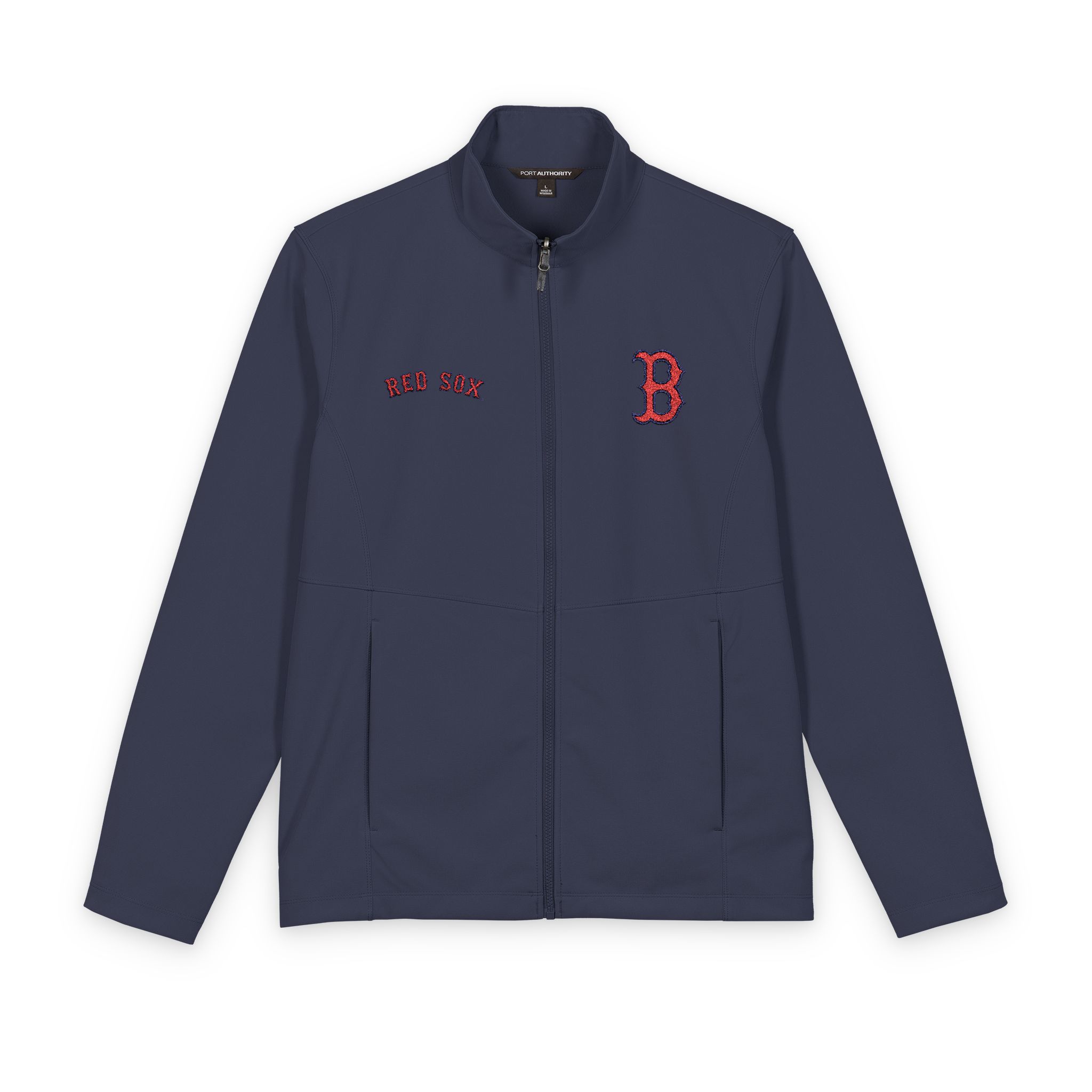 Boston Red Sox Port Authority® Men's Collective Soft Shell Jacket - Image 5