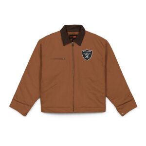 Las Vegas Raiders CornerStone® Unisex Duck Cloth Work Jacket