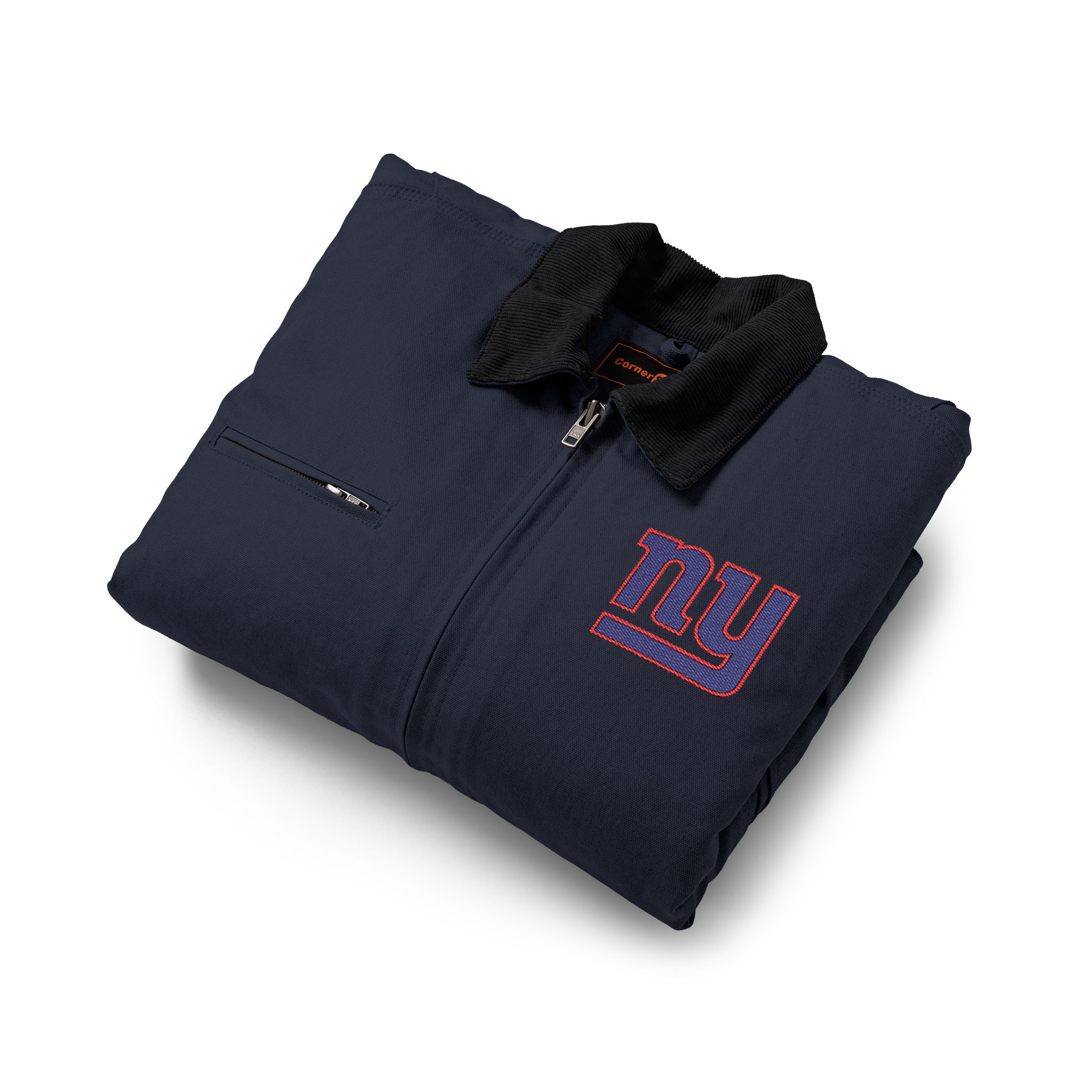 New York Giants CornerStone® Unisex Duck Cloth Work Jacket - Image 5