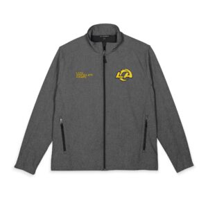 Los Angeles Rams Port Authority® Men's Core Soft Shell Jacket (Embroidery)