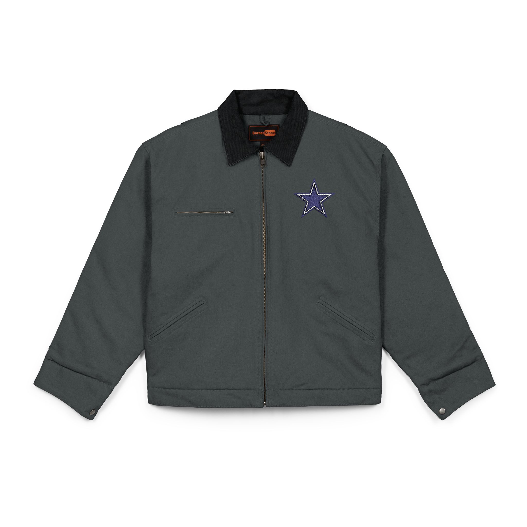 Dallas Cowboys CornerStone® Unisex Duck Cloth Work Jacket