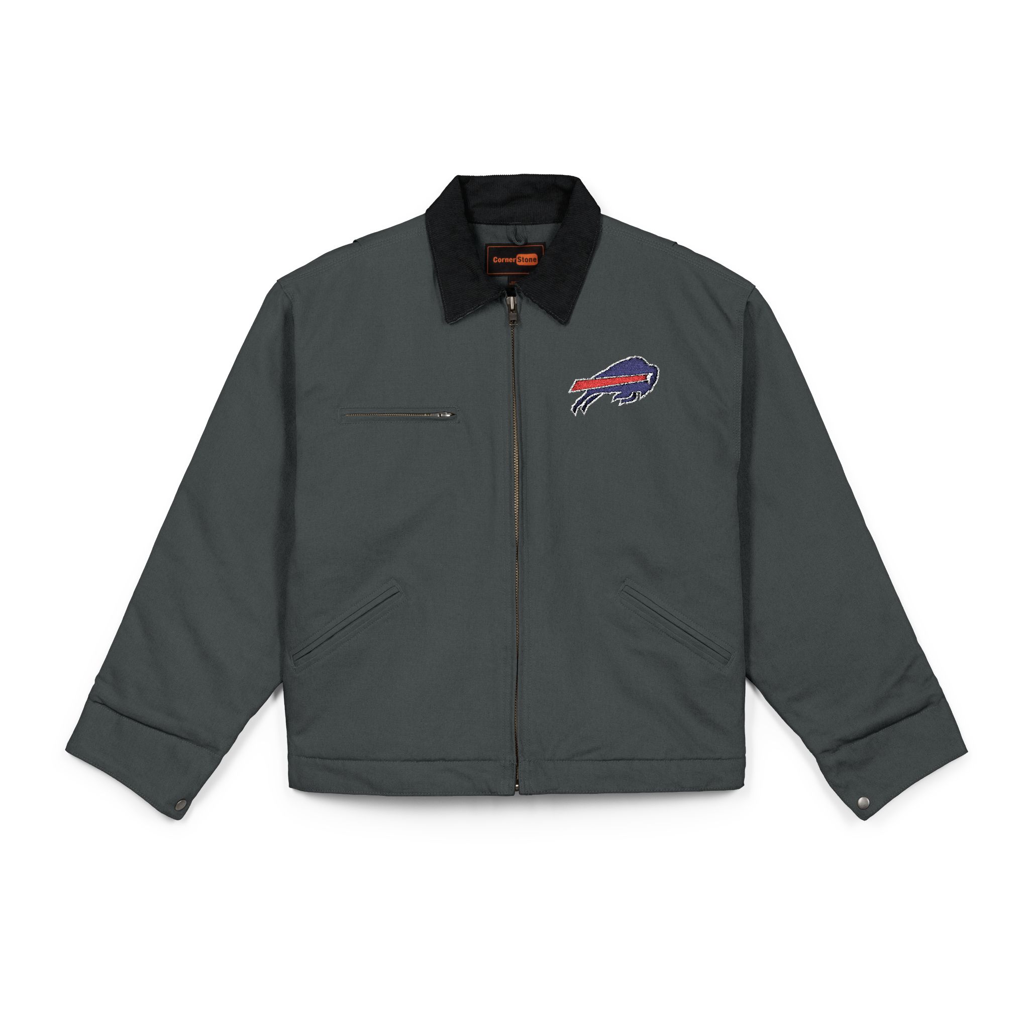 Buffalo Bills CornerStone® Unisex Duck Cloth Work Jacket