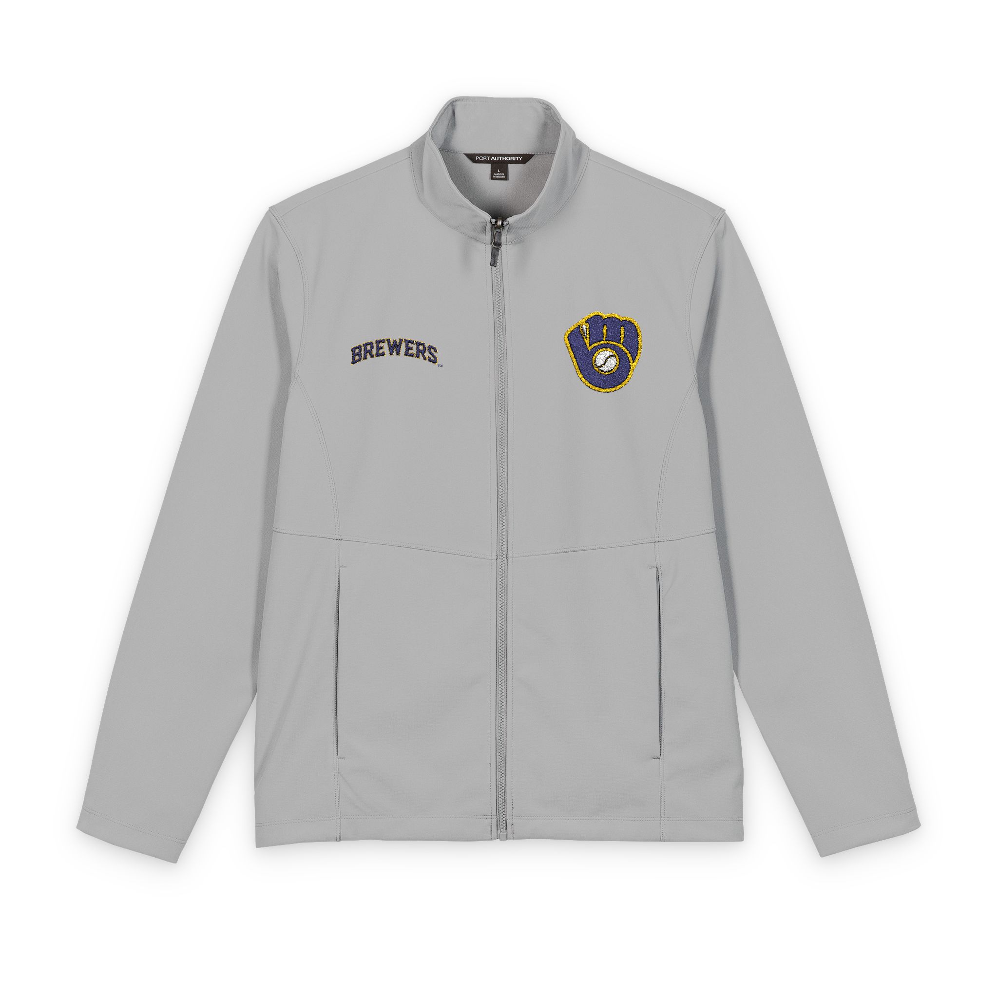 Milwaukee Brewers Port Authority® Men's Collective Soft Shell Jacket
