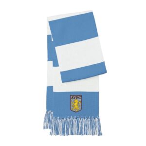 Aston Villa Football Club Spectator Scarf (Embroidered Logo)