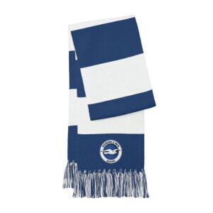 Brighton & Hove Albion Football Club Spectator Scarf (Embroidered Logo)