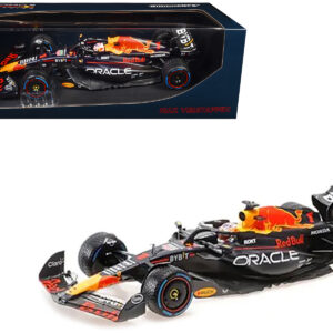 Red Bull Racing RB19 #1 Max Verstappen Oracle Winner F1 Formula One Dutch GP (2023) with Driver Limited Edition to 230 pieces Worldwide 1/18 Diecast Model Car by Minichamps