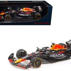 Red Bull Racing RB19 #1 Max Verstappen Oracle Winner F1 Formula One Japanese GP (2023) with Driver Limited Edition to 180 pieces Worldwide 1/18 Diecast Model Car by Minichamps