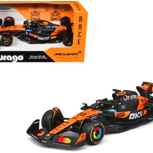 McLaren MCL39 #81 Oscar Piastri OKX Formula One F1 Australian GP (2025) Race Series 1/43 Diecast Model Car by Bburago